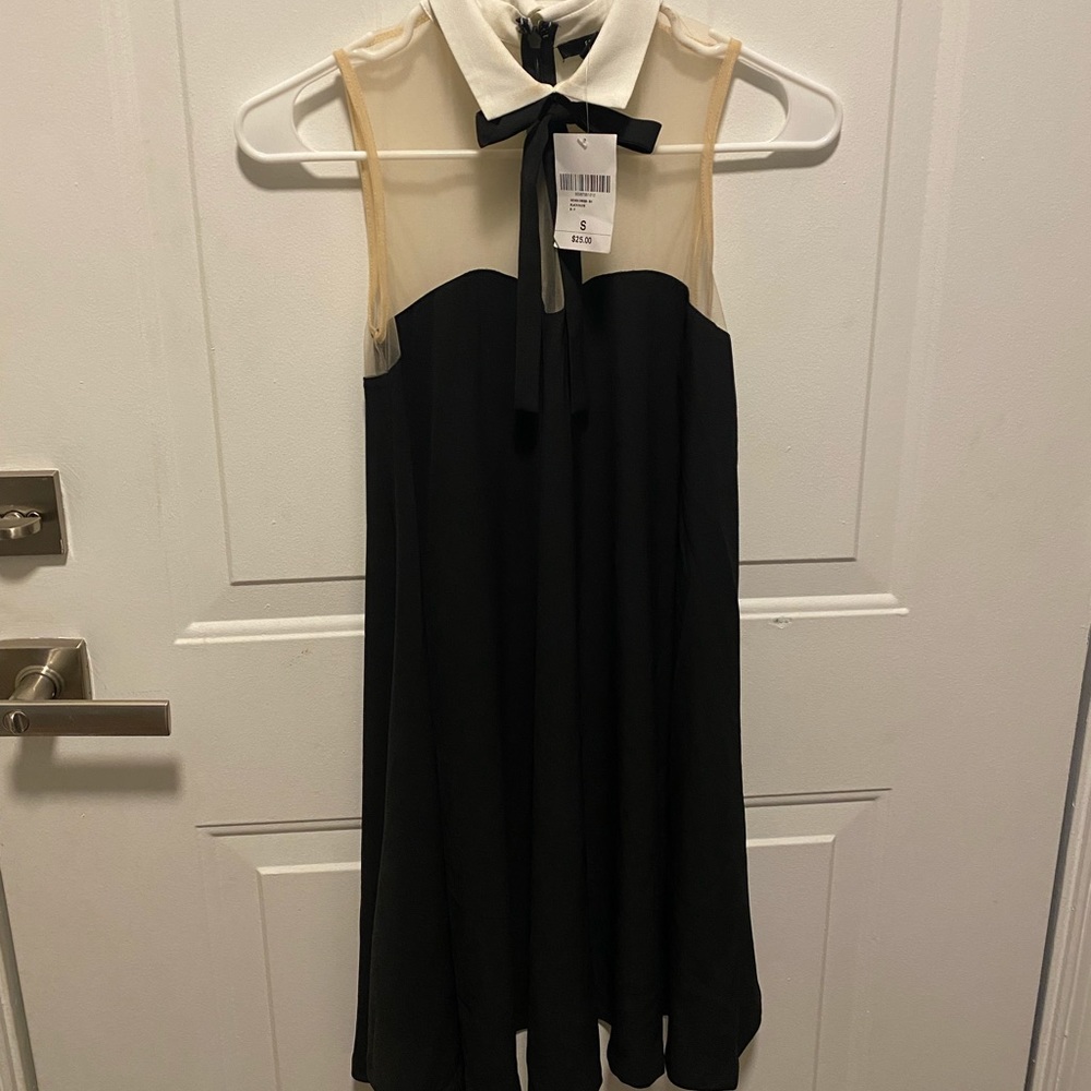 Black dress.